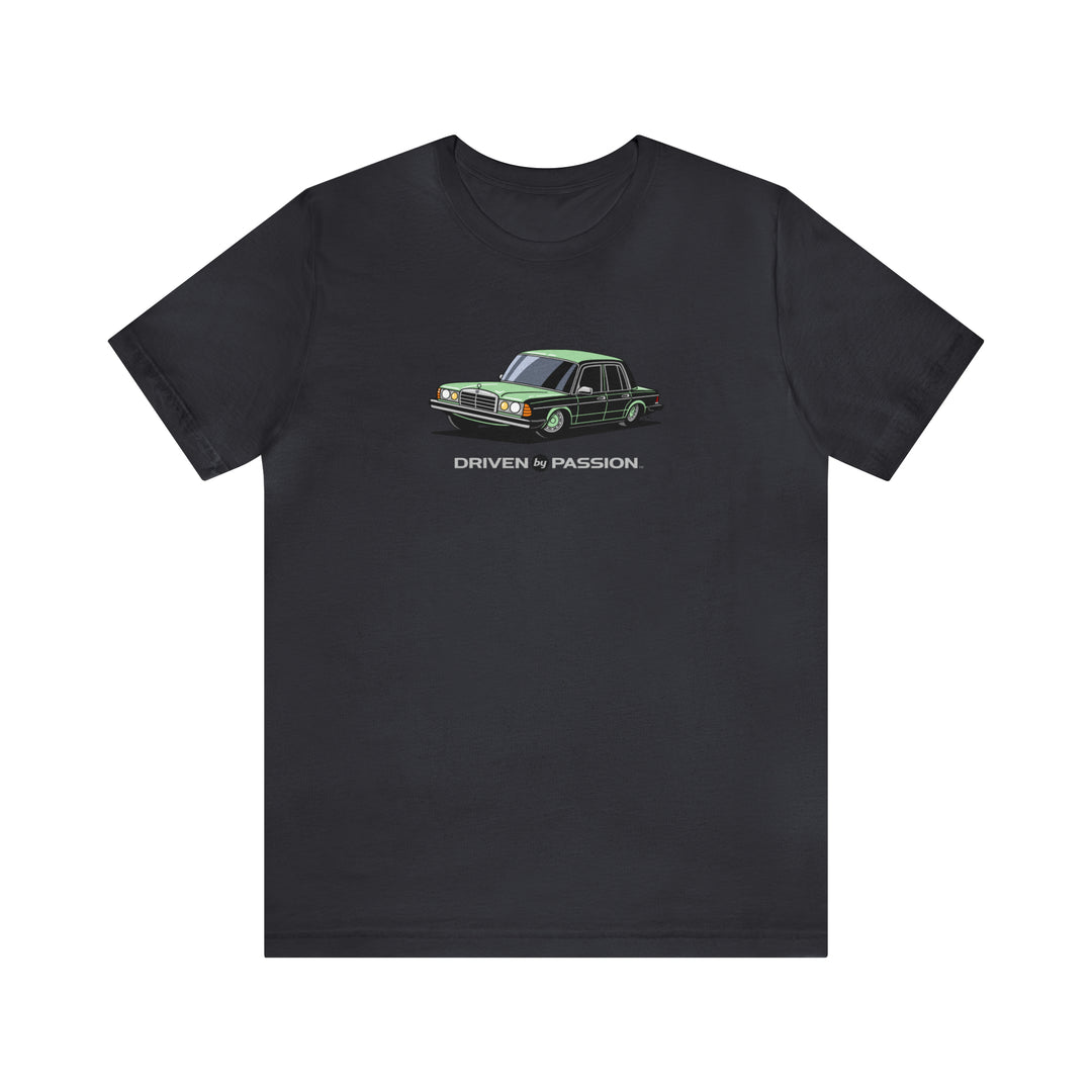 Light Silver-Green W123 Sedan (Hubcap Wheels) T-Shirt