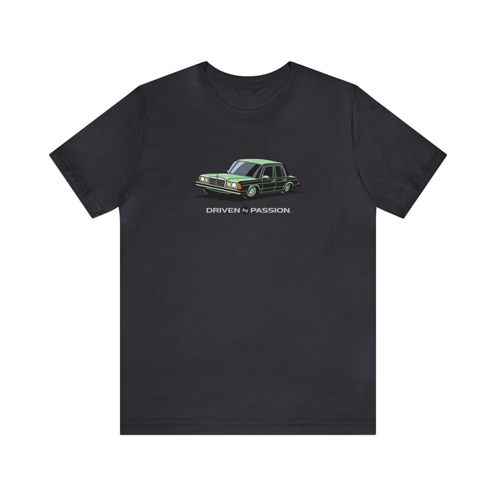 Light Silver-Green W123 Sedan (Hubcap Wheels) T-Shirt