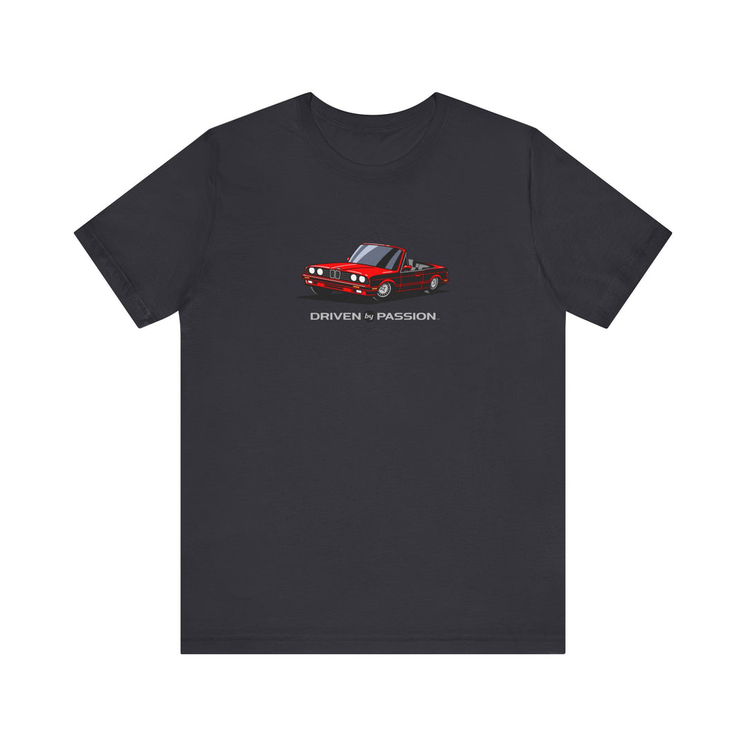 Red over Gray E30 Convertible T-Shirt (1988-1994)