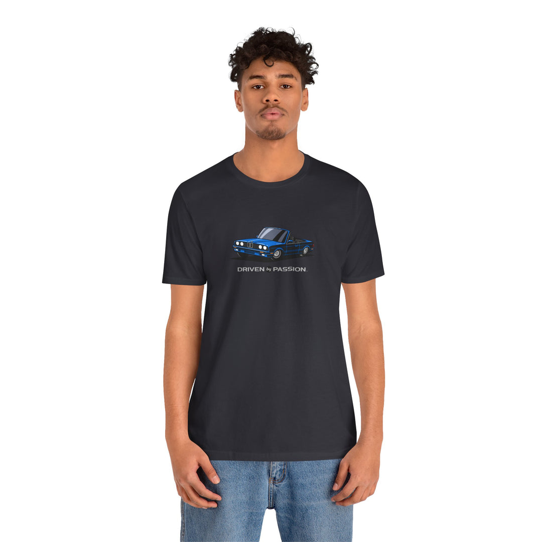 Blue over Black E30 Convertible T-Shirt (1988-1994)