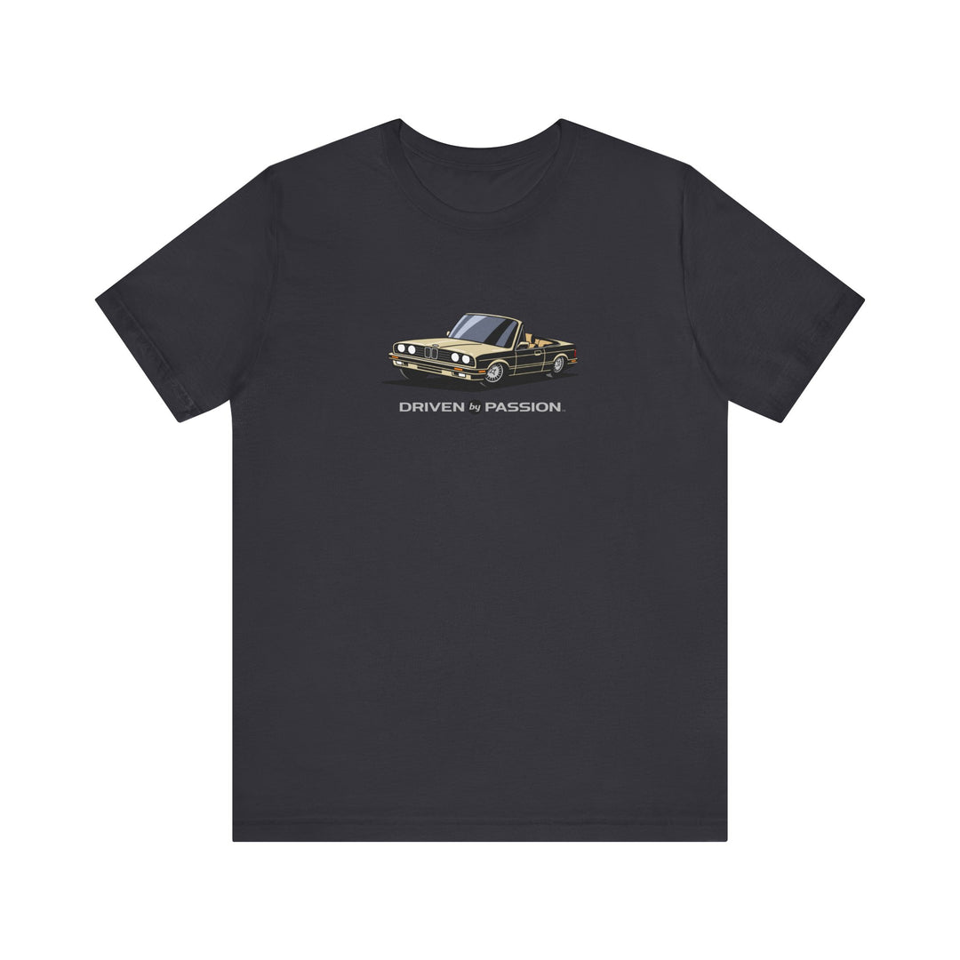 Light Beige over Tan E30 Convertible T-Shirt (1988-1994)