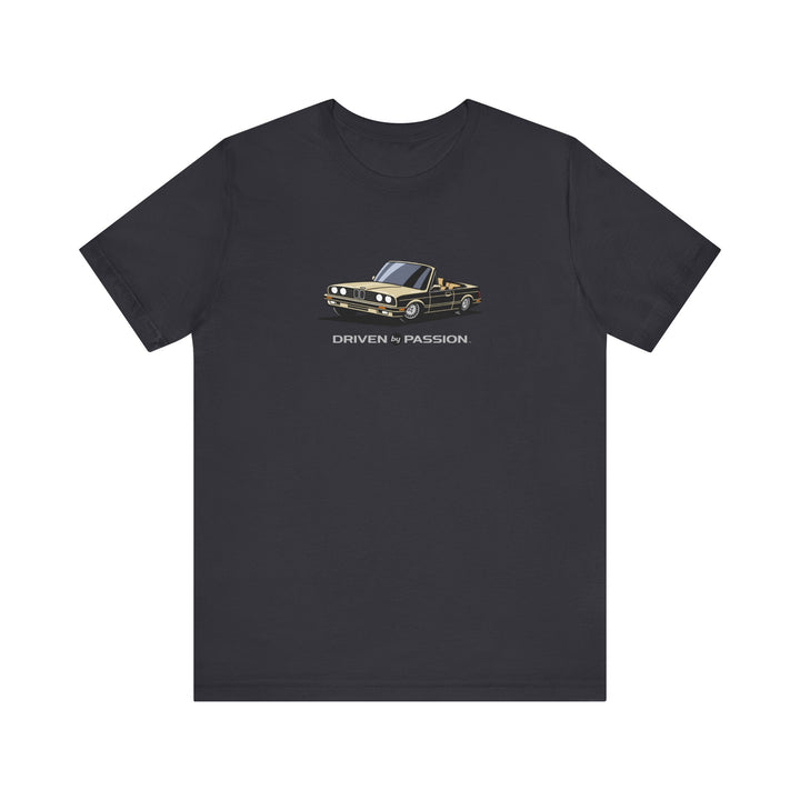 Light Beige over Tan E30 Convertible T-Shirt (1988-1994)