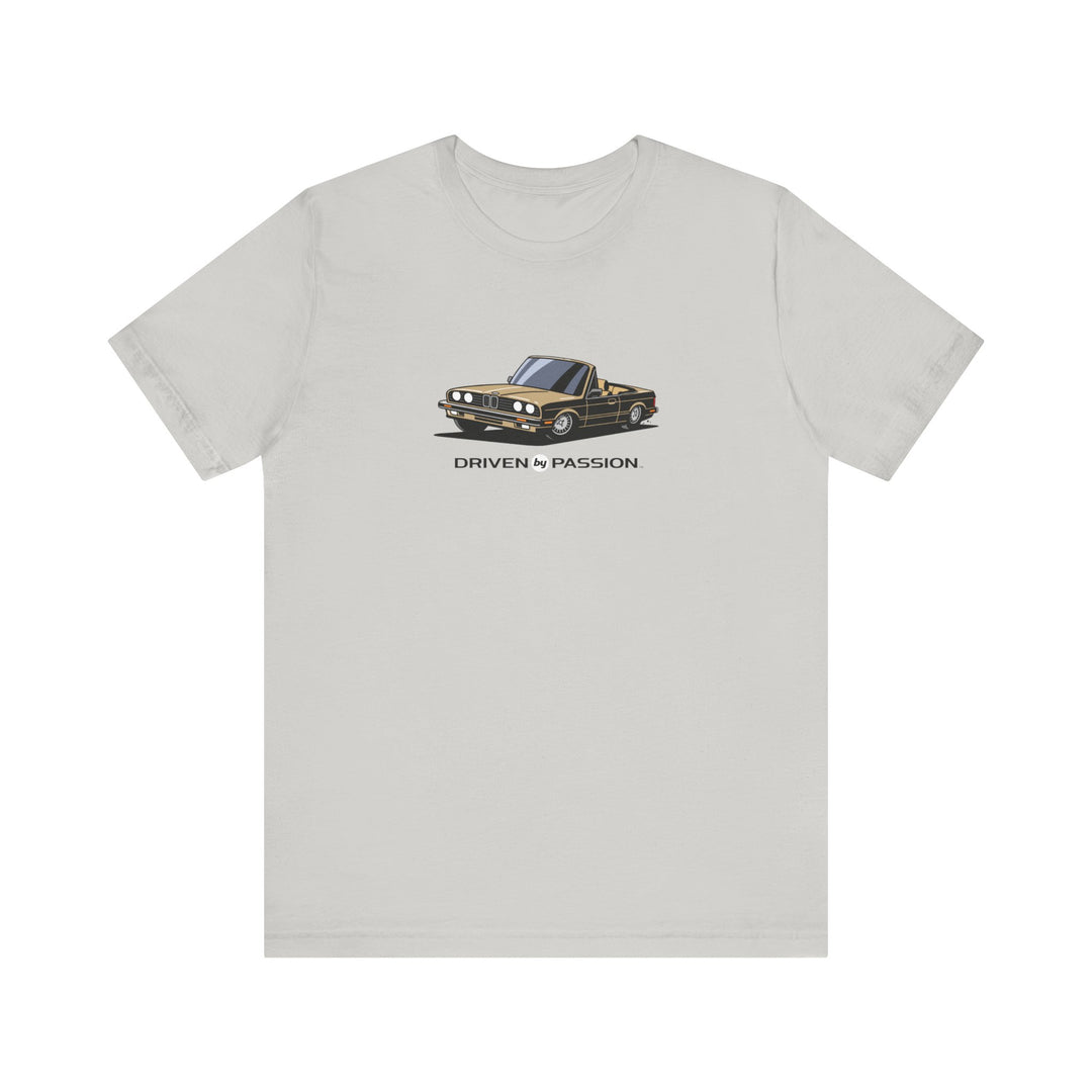 Beige over Tan E30 Convertible T-Shirt (1982-1987)
