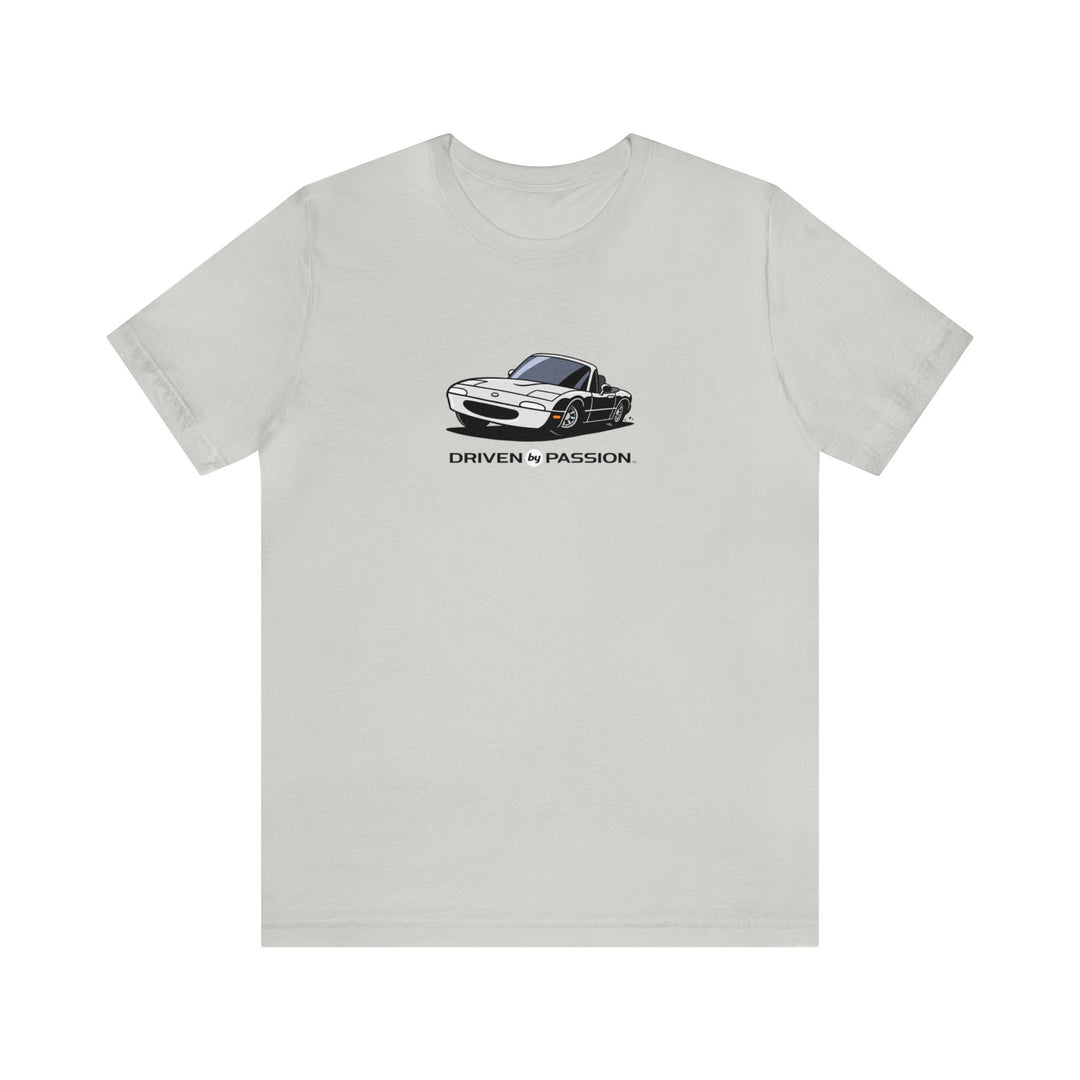 White over Black NA Miata T-Shirt