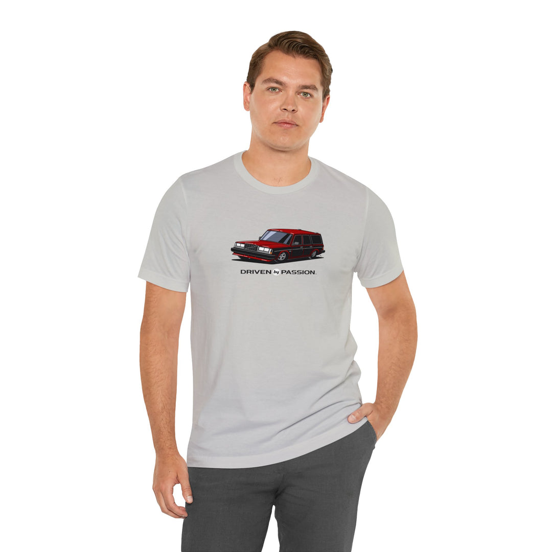 Dark Red 240 Turbo Wagon (1981-1986) T-Shirt