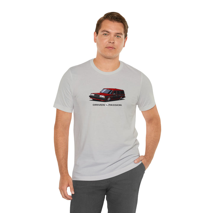 Dark Red 240 Turbo Wagon (1981-1986) T-Shirt