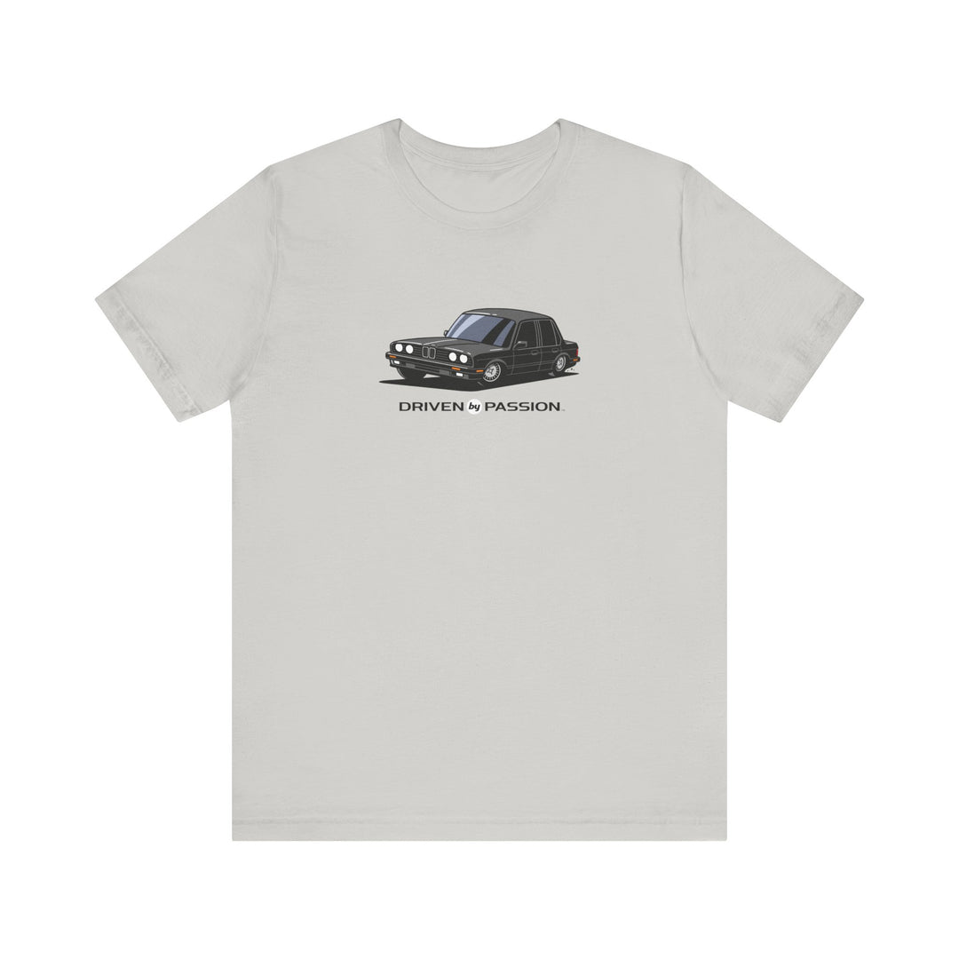 Dark Gray E30 Sedan T-Shirt (1988-1994)
