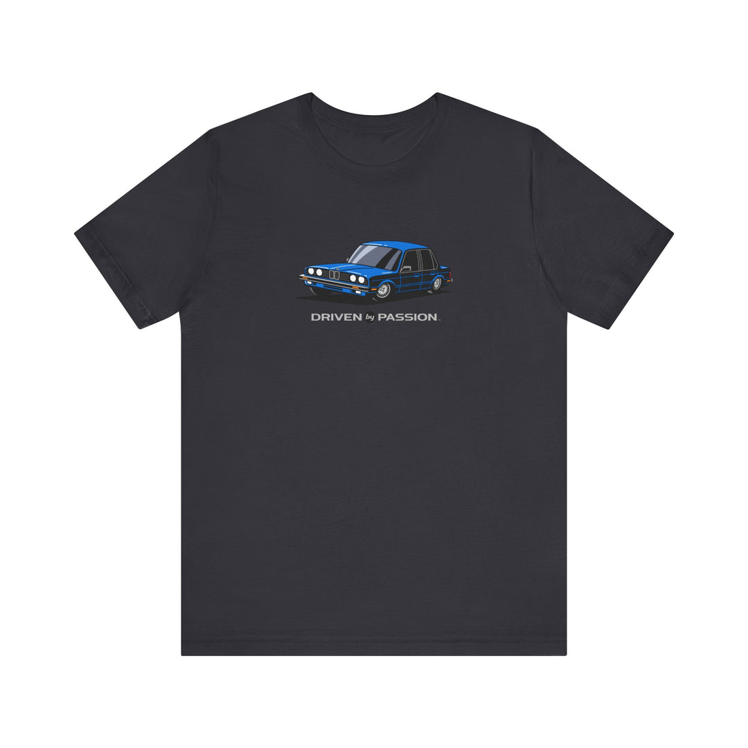 Blue E30 Sedan T-Shirt (1982-1987)
