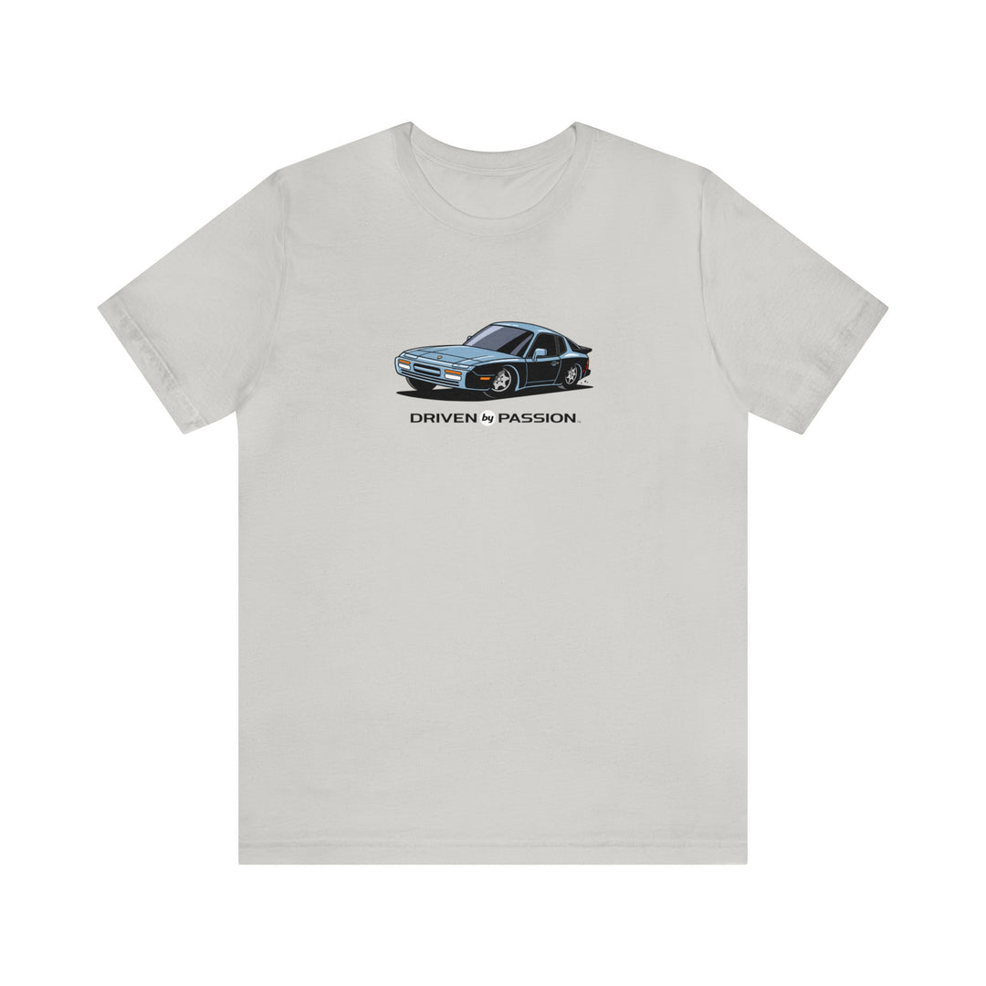 Light Silver-Blue Nine-Four-Four Turbo (Design 90 Wheels) T-Shirt