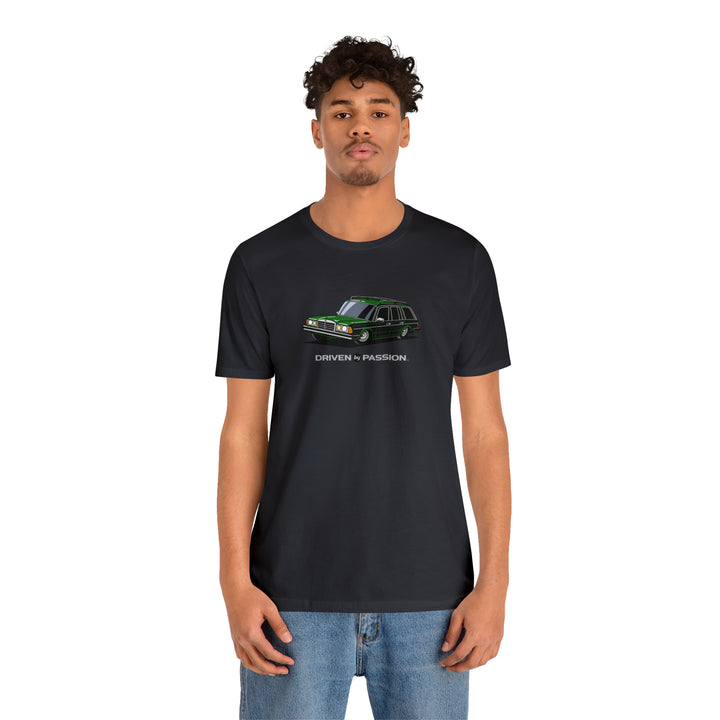 Dark Green S123 Wagon (Bundt Wheels) T-Shirt
