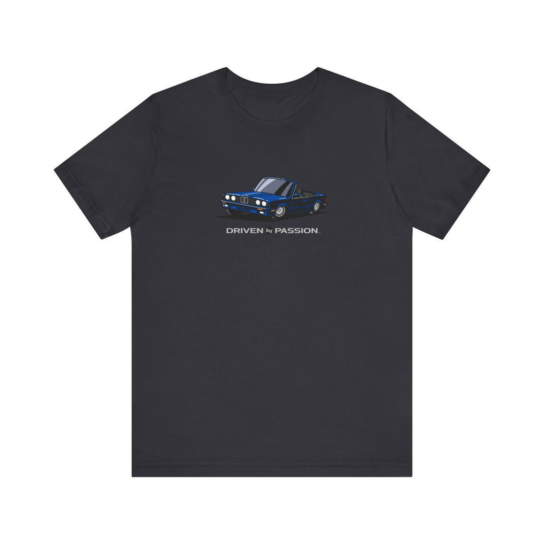 Dark Blue over Black E30 Convertible T-Shirt (1988-1994)