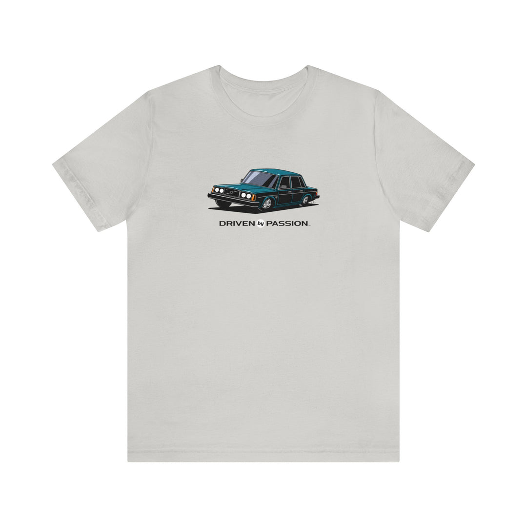 Dark Turquoise 244 Sedan (1979-1980) T-Shirt