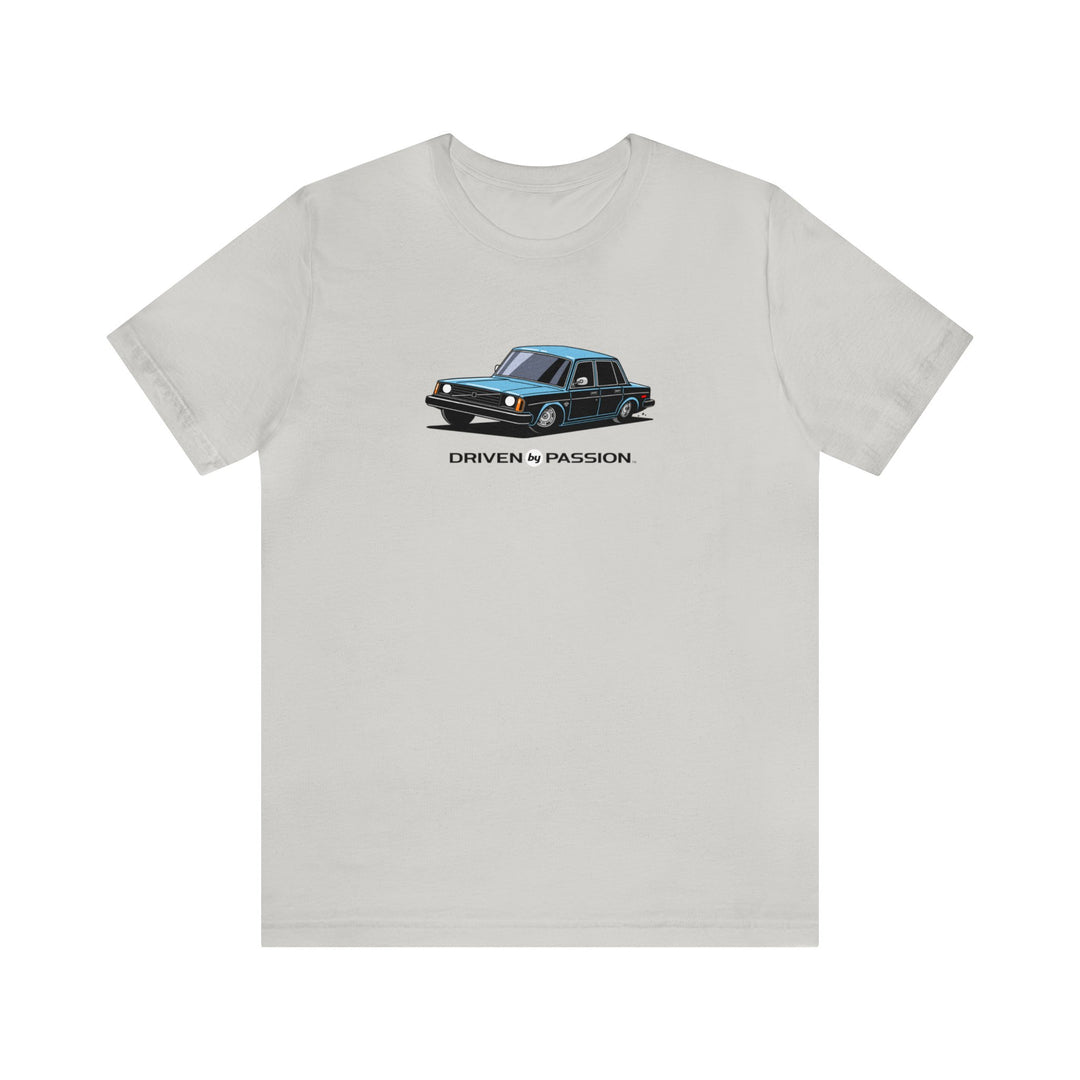 Light Blue 244 Sedan (1976-1978) T-Shirt