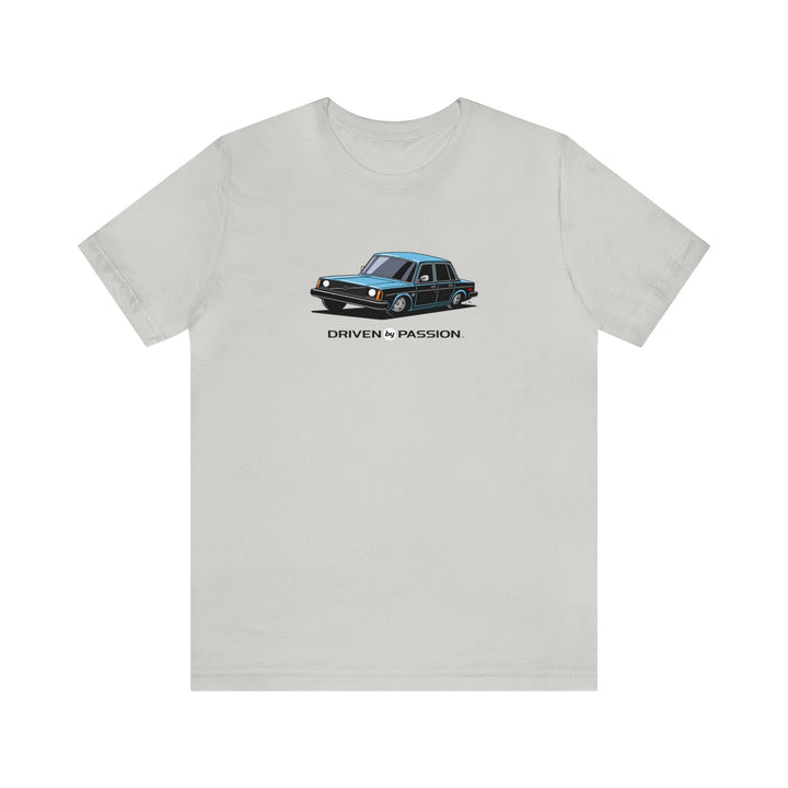 Light Blue 244 Sedan (1976-1978) T-Shirt