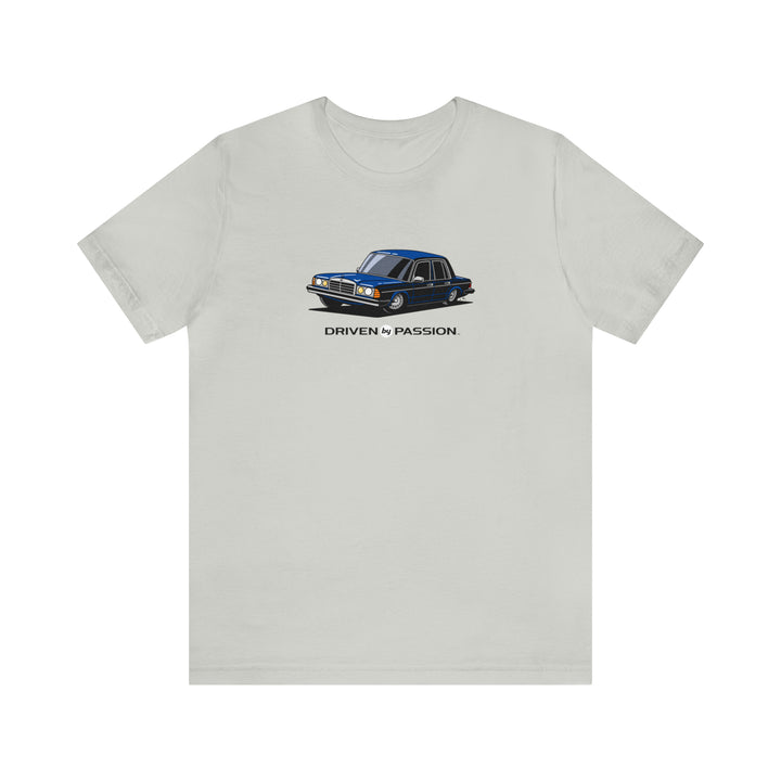 Dark Blue W123 Sedan (Bundt Wheels) T-Shirt
