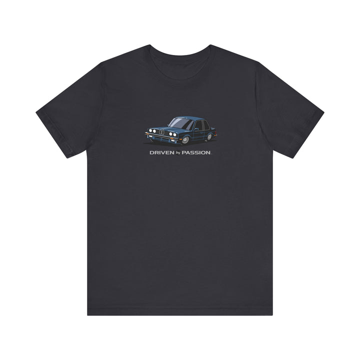 Dark Silver-Blue E30 Sport Coupe T-Shirt (1987)