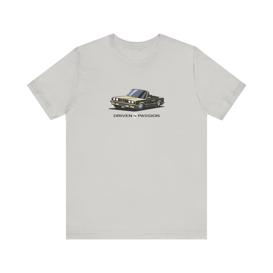 Light Beige over Black E30 Convertible T-Shirt (1988-1994)