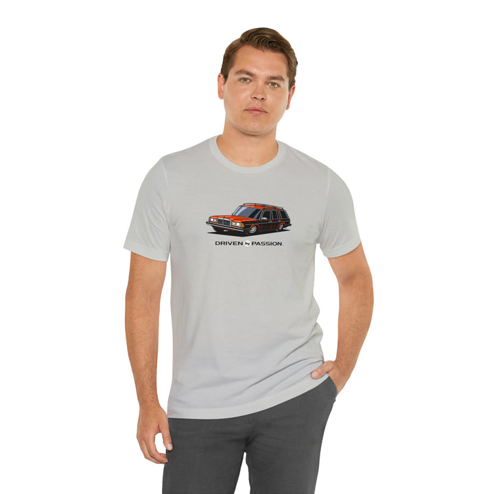 Red-Orange S123 Wagon (Bundt Wheels) T-Shirt