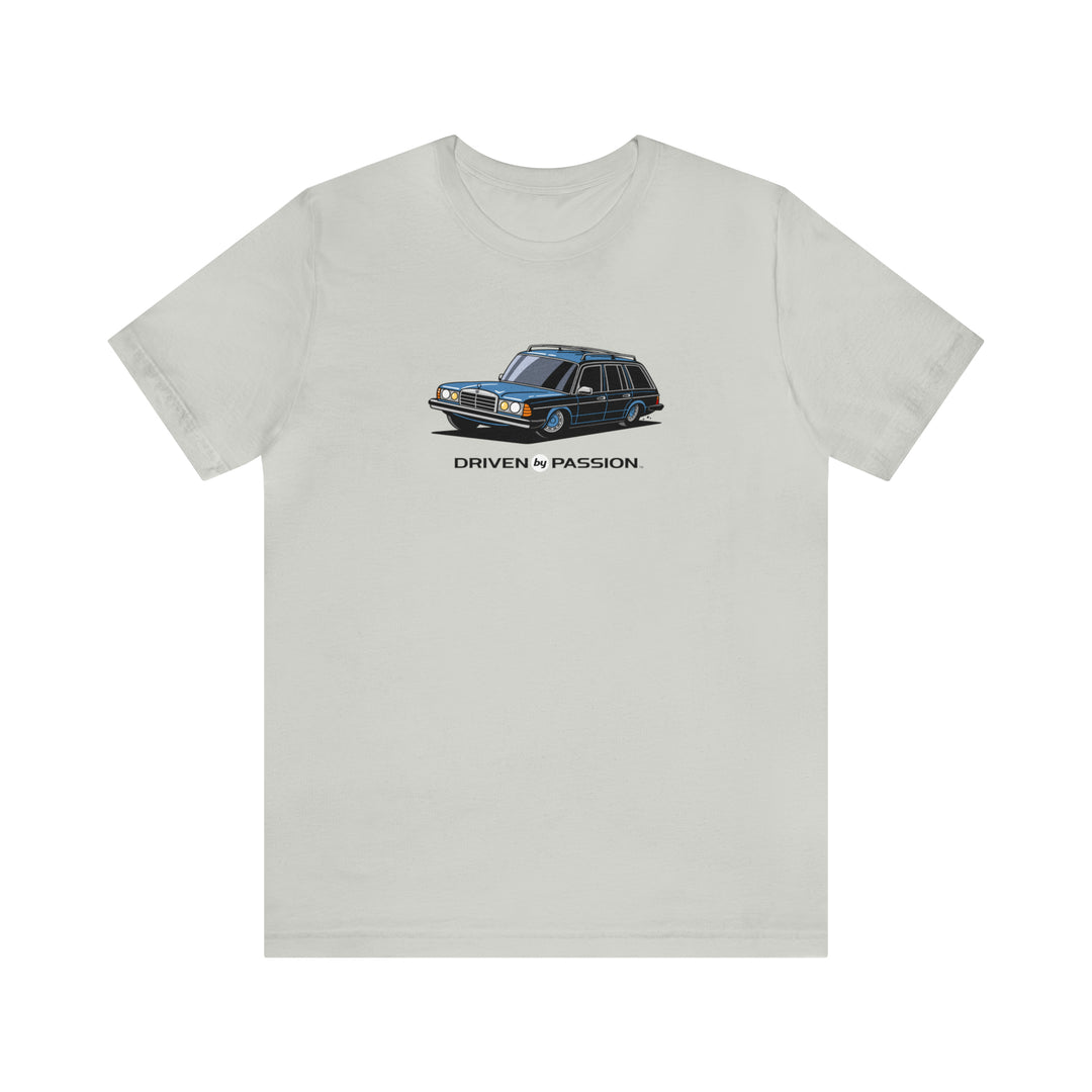 Silver-Blue T123 Wagon (Hubcap Wheels) T-Shirt