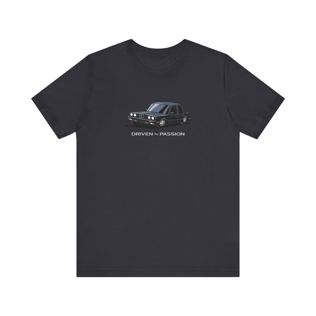 Dark Silver E30 Sedan T-Shirt (1988-1994)