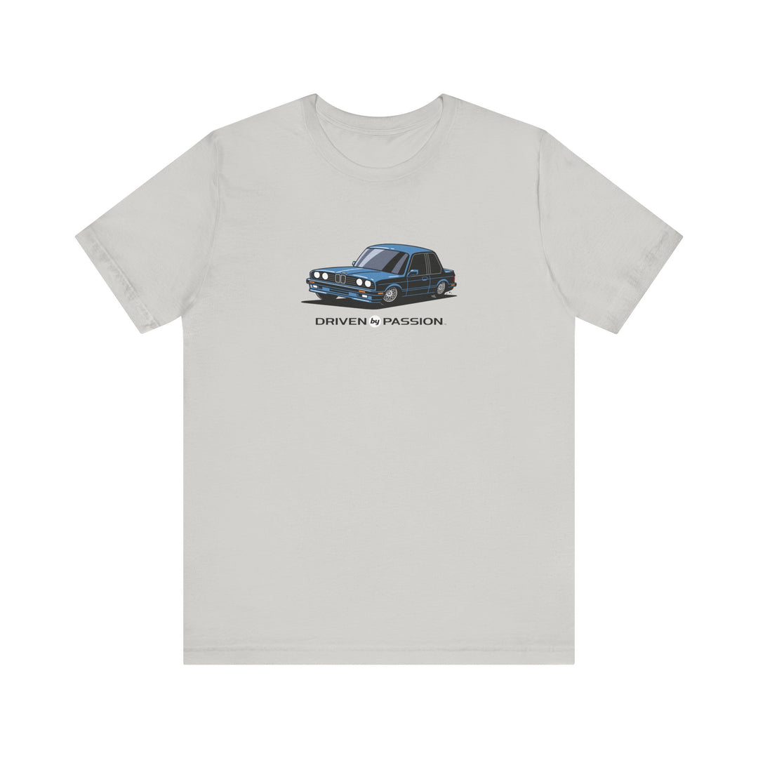 Silver-Blue E30 Sport Coupe T-Shirt (1988-1994)