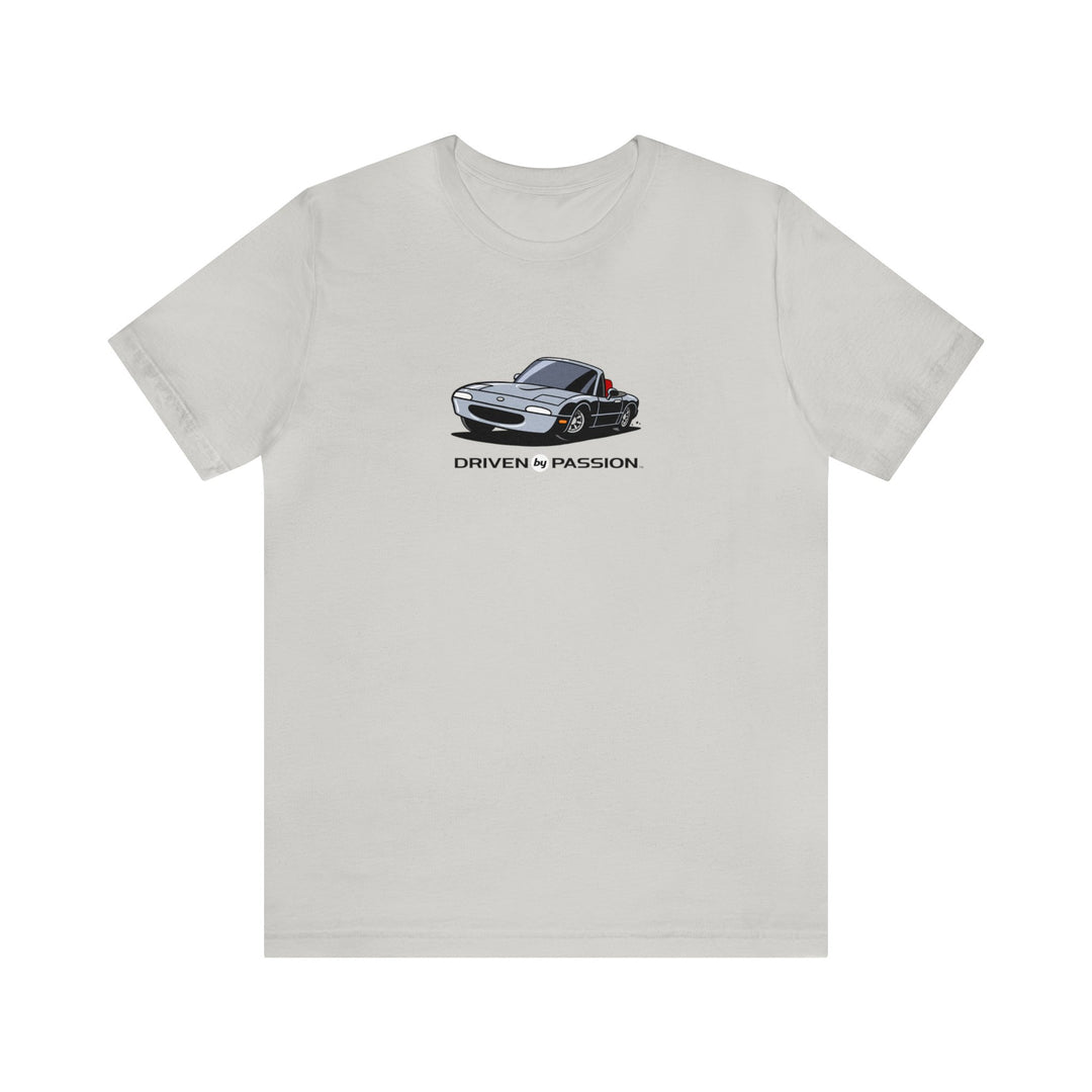 Silver over Red NA Miata T-Shirt