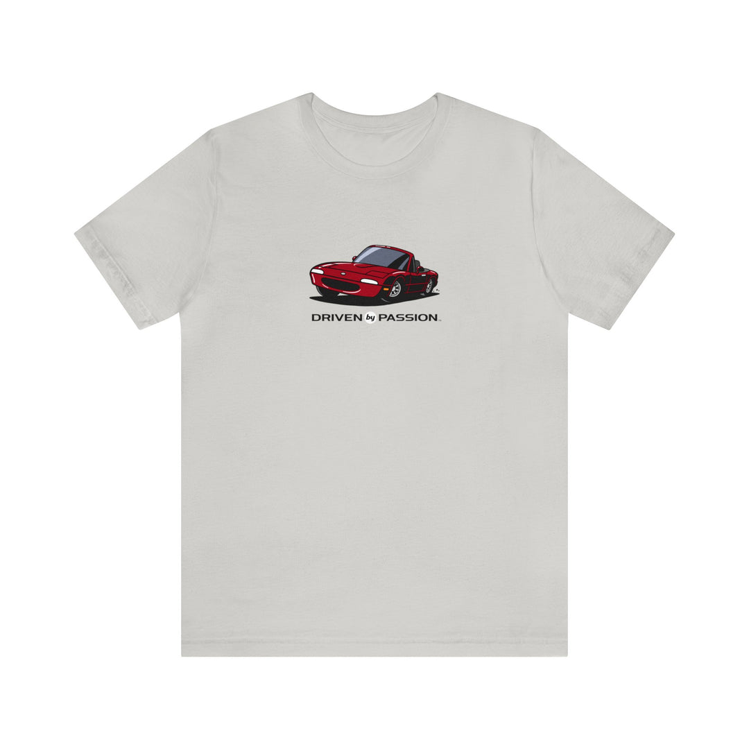 Dark Red over Black NA Miata T-Shirt