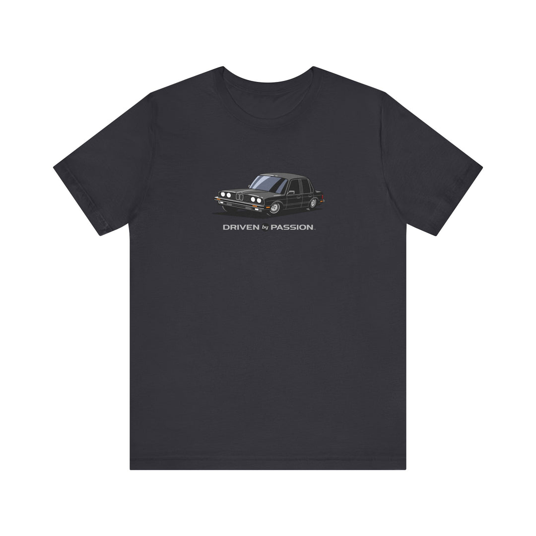 Dark Gray E30 Sedan T-Shirt (1982-1987)