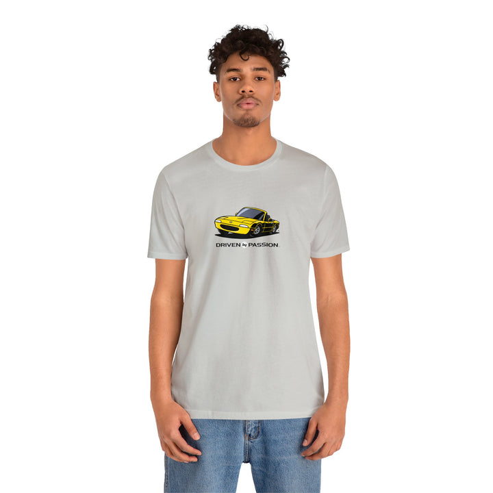 Yellow over Black NA Miata T-Shirt