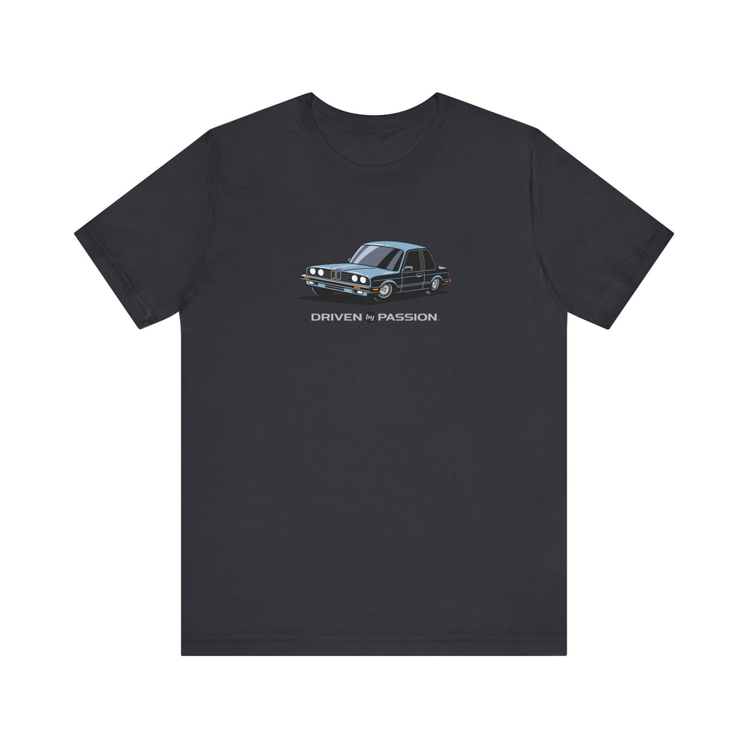 Light Silver-Blue E30 Coupe T-Shirt (1982-1987)