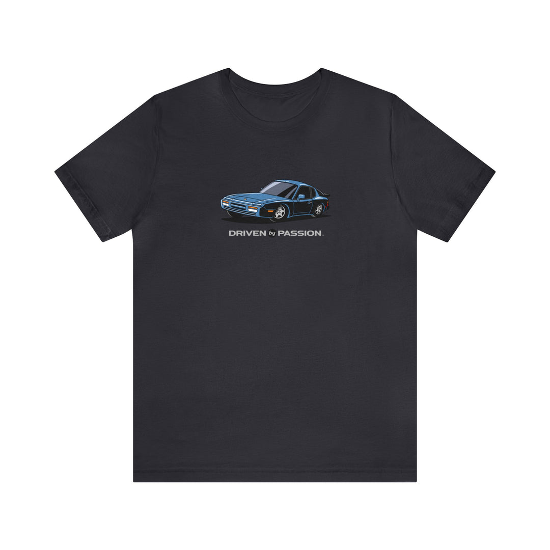 Silver-Blue Nine-Four-Four Turbo (Design 90 Wheels) T-Shirt