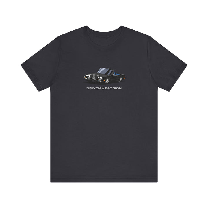 Black over Blue E30 Convertible T-Shirt (1982-1987)
