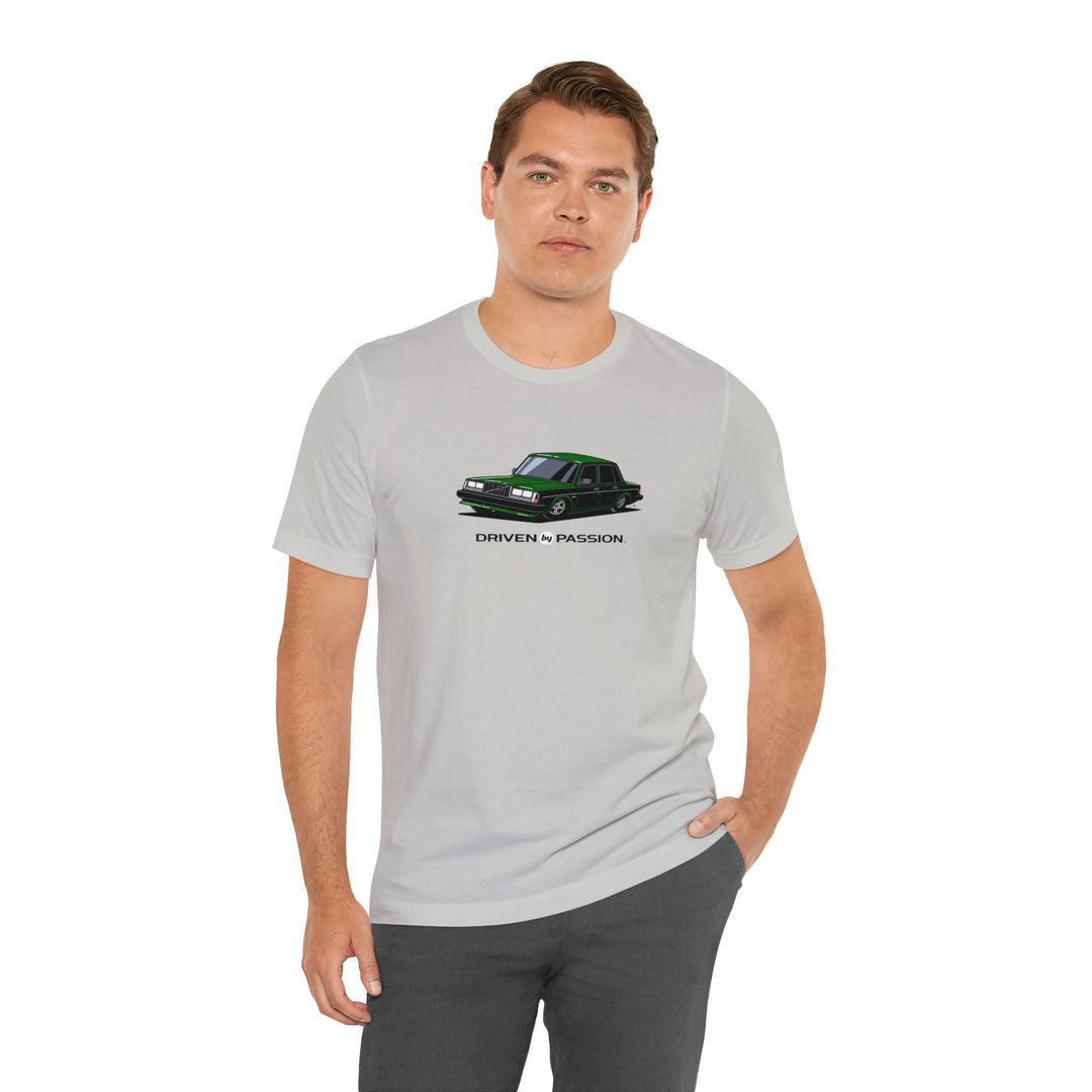 Dark Green 240 Turbo Sedan (1981-1986) T-Shirt