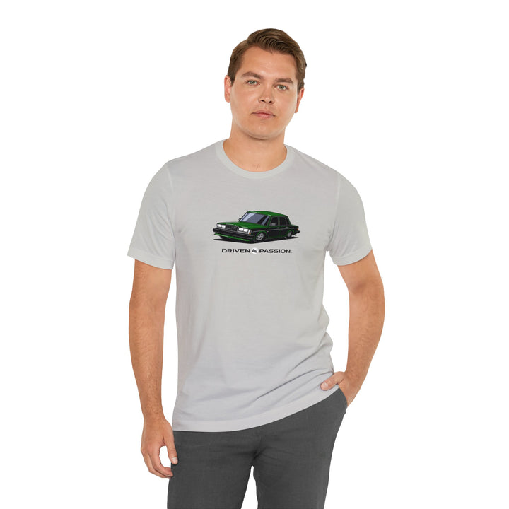 Dark Green 240 Turbo Sedan (1981-1986) T-Shirt