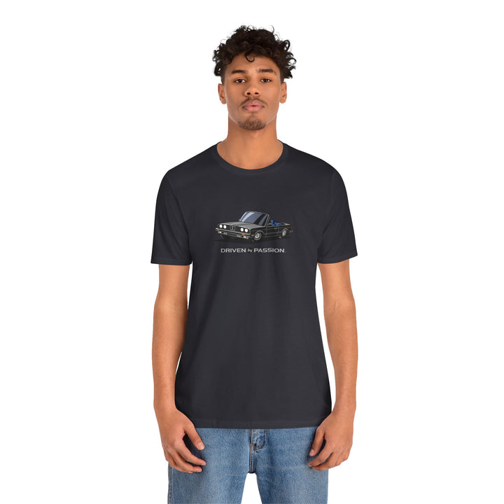 Gray over Blue E30 Convertible T-Shirt (1982-1987)