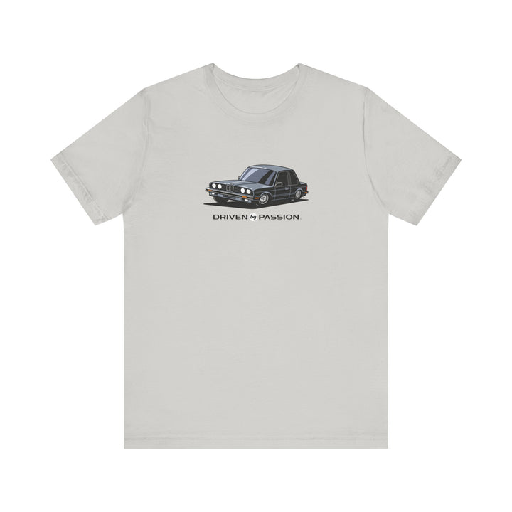 Medium Silver E30 Coupe T-Shirt (1982-1987)