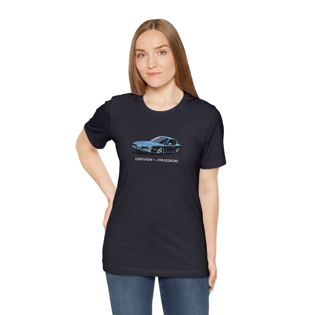 Light Blue Nine-Four-Four (Phone Dial Wheels) T-Shirt
