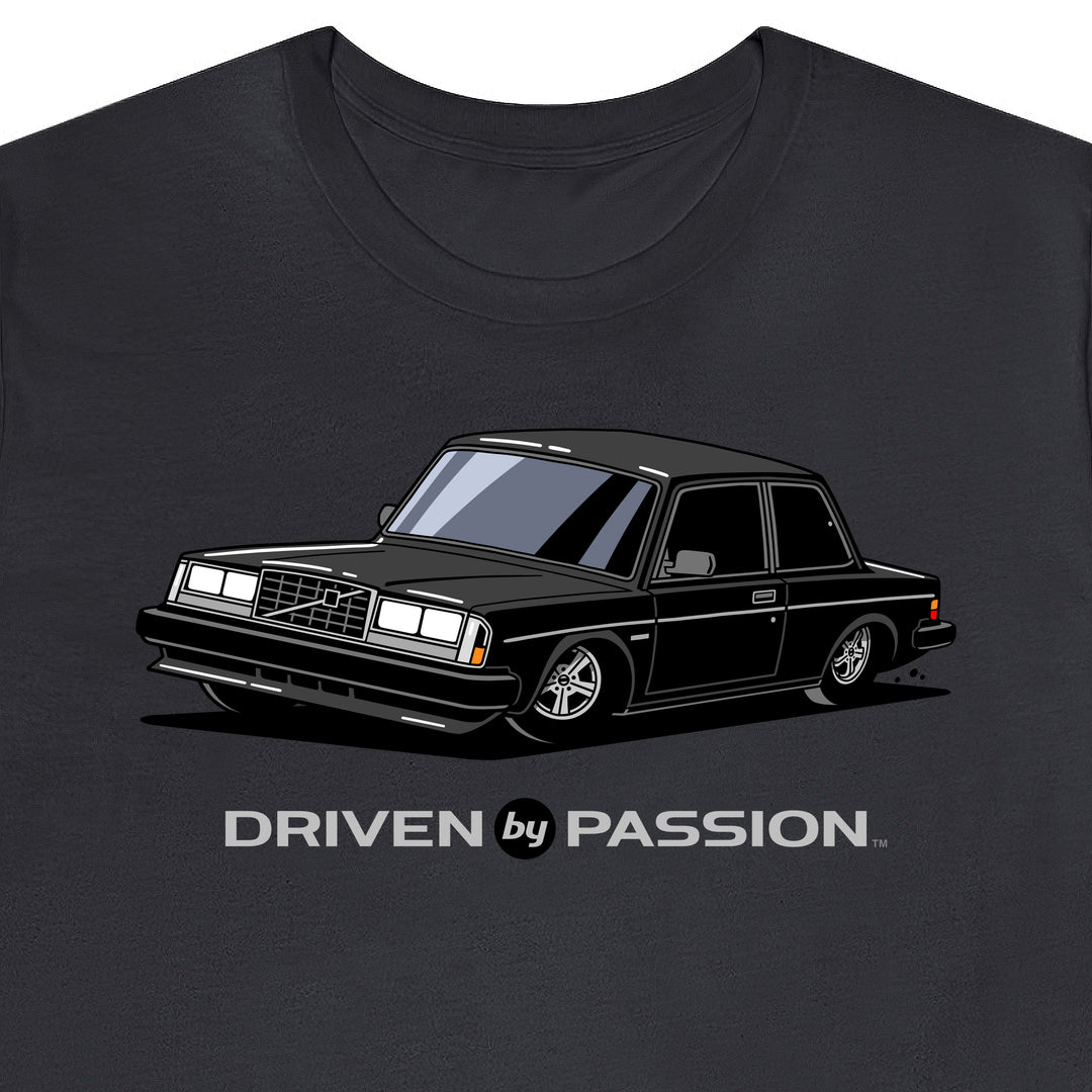 Black 240 Turbo Coupe (1981-1986) T-Shirt