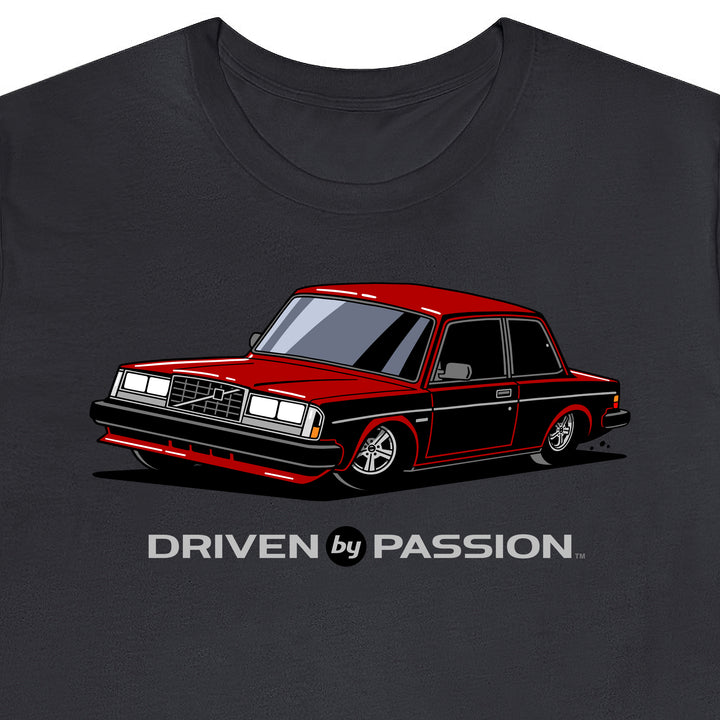 Dark Red 240 Turbo Coupe (1981-1986) T-Shirt
