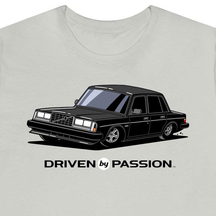 Black 240 Turbo Sedan (1981-1986) T-Shirt