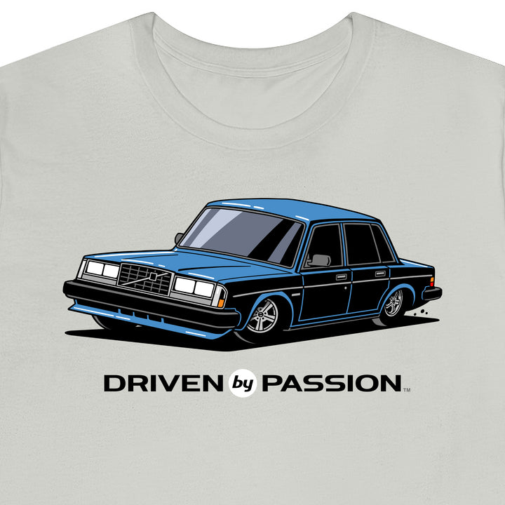 Blue 240 Turbo Sedan (1981-1986) T-Shirt