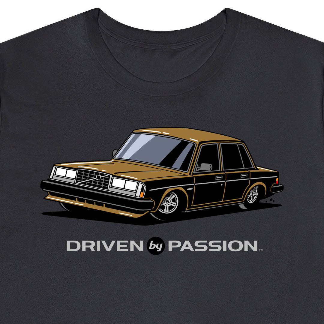 Brown 240 Turbo Sedan (1981-1986) T-Shirt