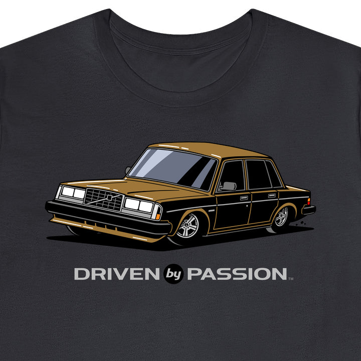 Brown 240 Turbo Sedan (1981-1986) T-Shirt