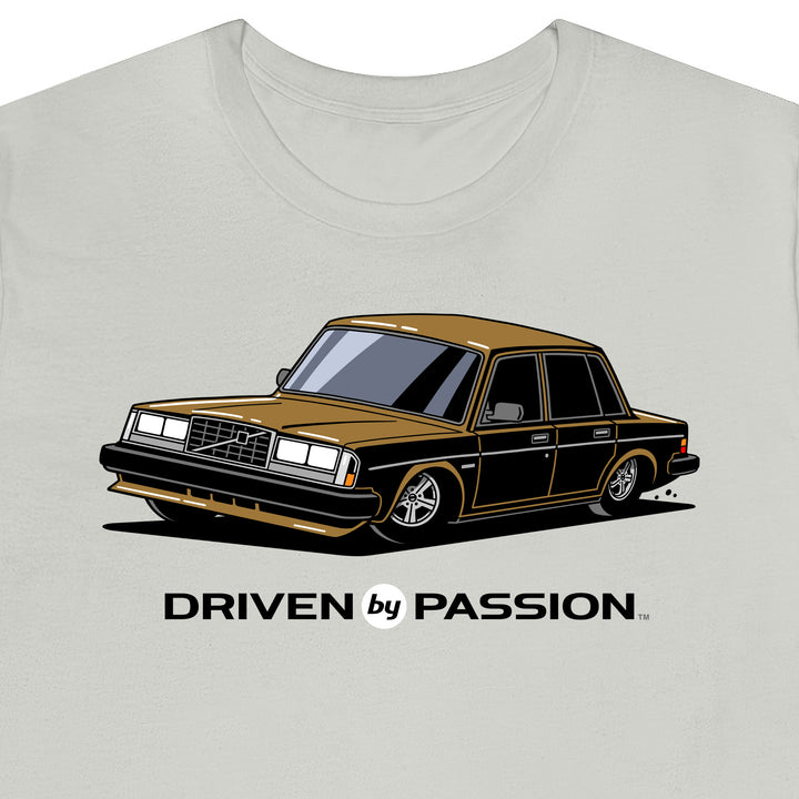 Brown 240 Turbo Sedan (1981-1986) T-Shirt