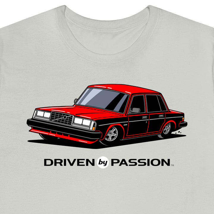 Red 240 Turbo Sedan (1981-1986) T-Shirt