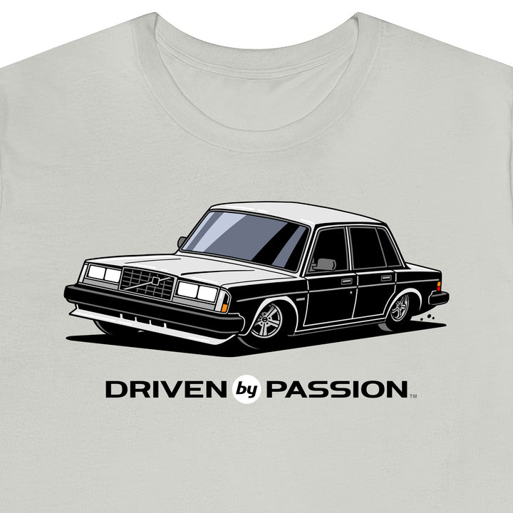 White 240 Turbo Sedan (1981-1986) T-Shirt