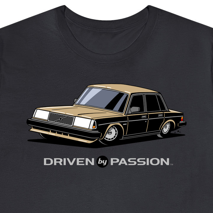 Beige 240 Sedan (1987-1993) T-Shirt