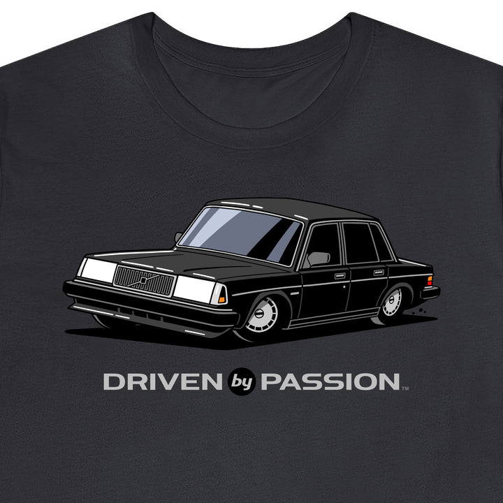 Black 240 Sedan (1987-1993) T-Shirt