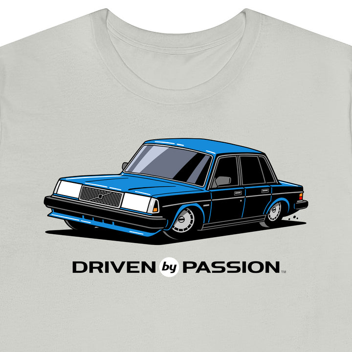 Blue 240 Sedan (1987-1993) T-Shirt
