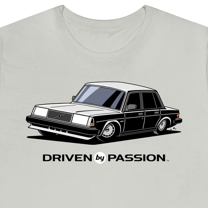 White 240 Sedan (1987-1993) T-Shirt
